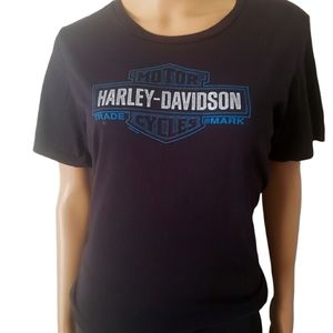 Harley Davidson Tee, Black, 1X